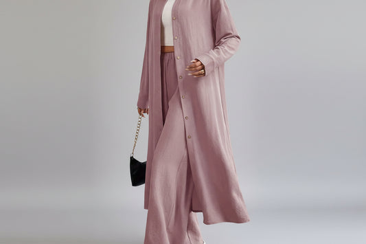 THE PIPER LONG SHIRT PANT SET