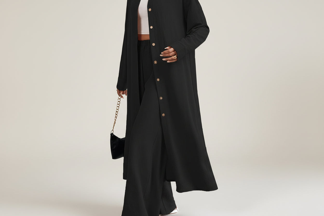 THE PIPER LONG SHIRT PANT SET